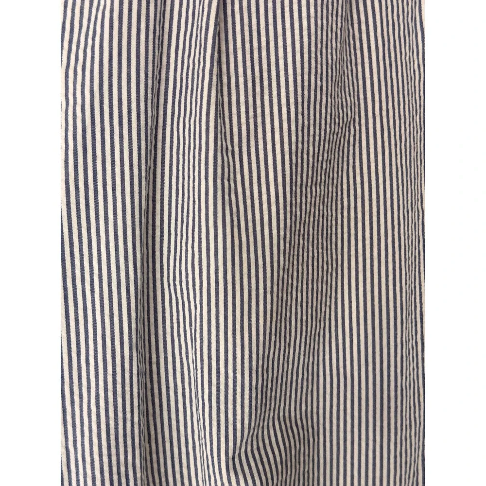 Brooks Brothers Pants Men's Seersucker Blue Striped Nautical Preppy 39 x 33‎
